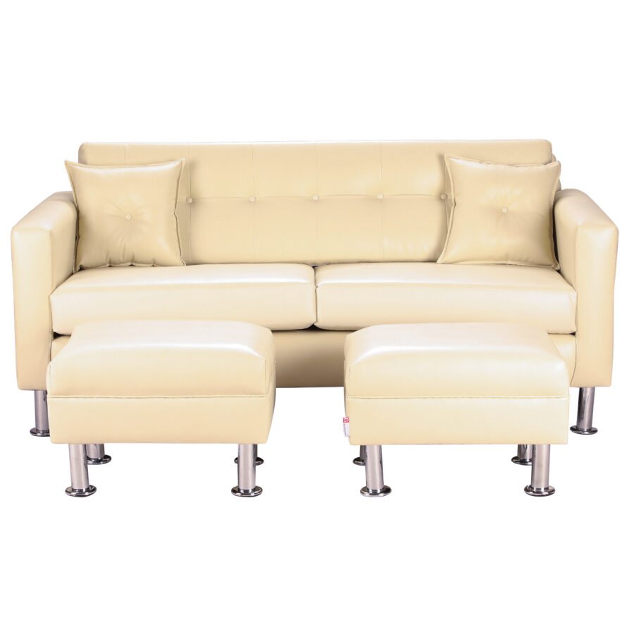 Sofa New Retro 3C+2 Pouf PU 12