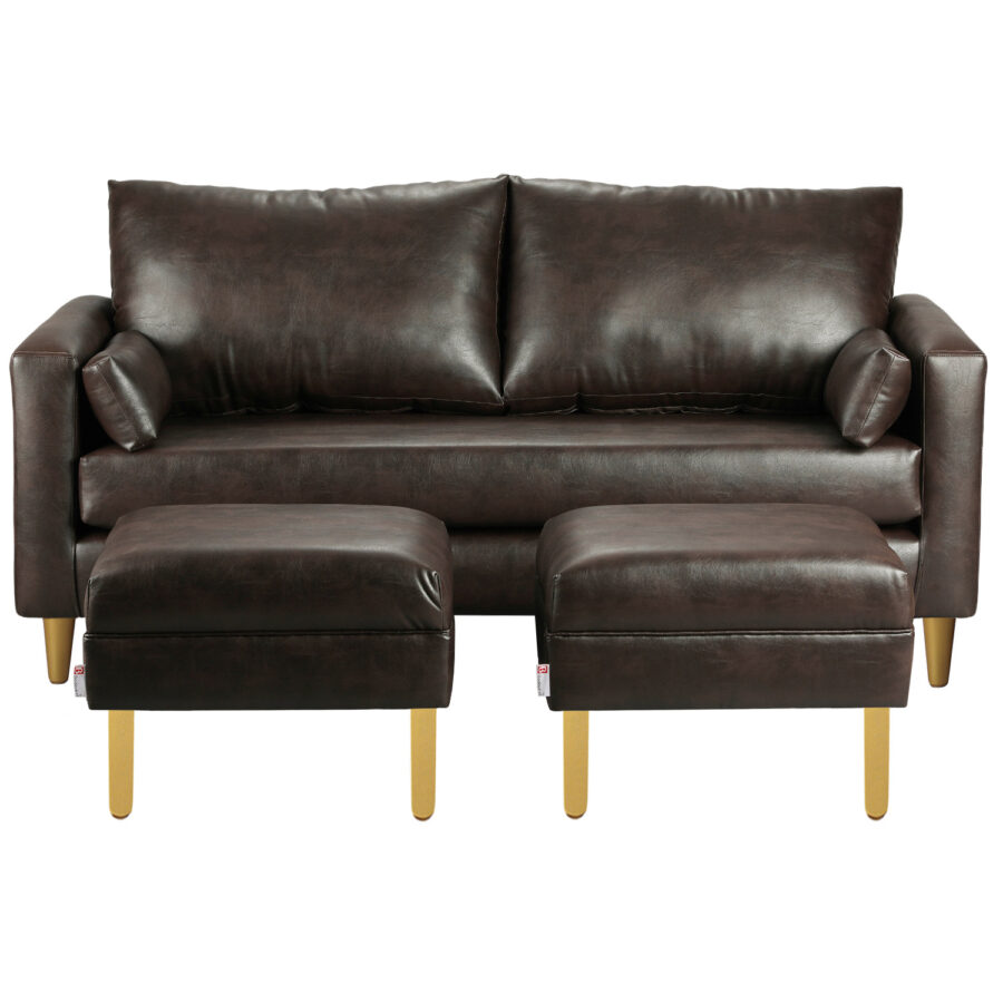 Sofa Sky 3C+2 Pouf PU 01