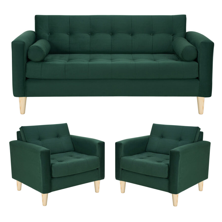 Sofa Retro 3C+1+1 Felpa 05