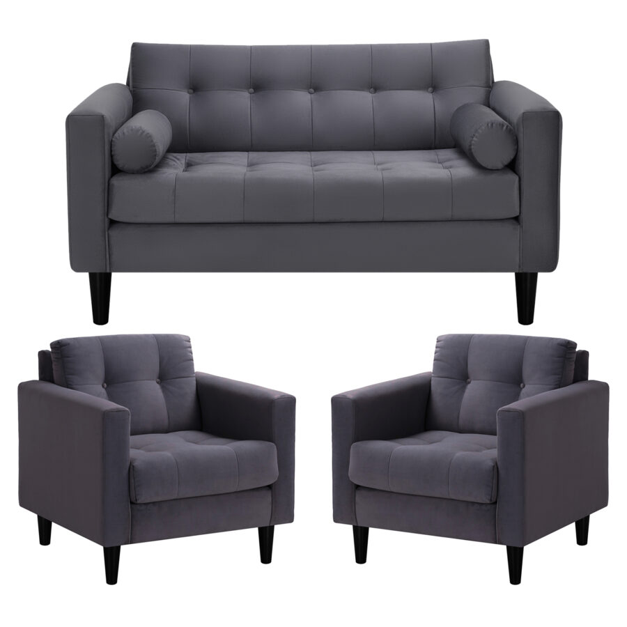 Sofa Retro 2C+1+1 Felpa 00