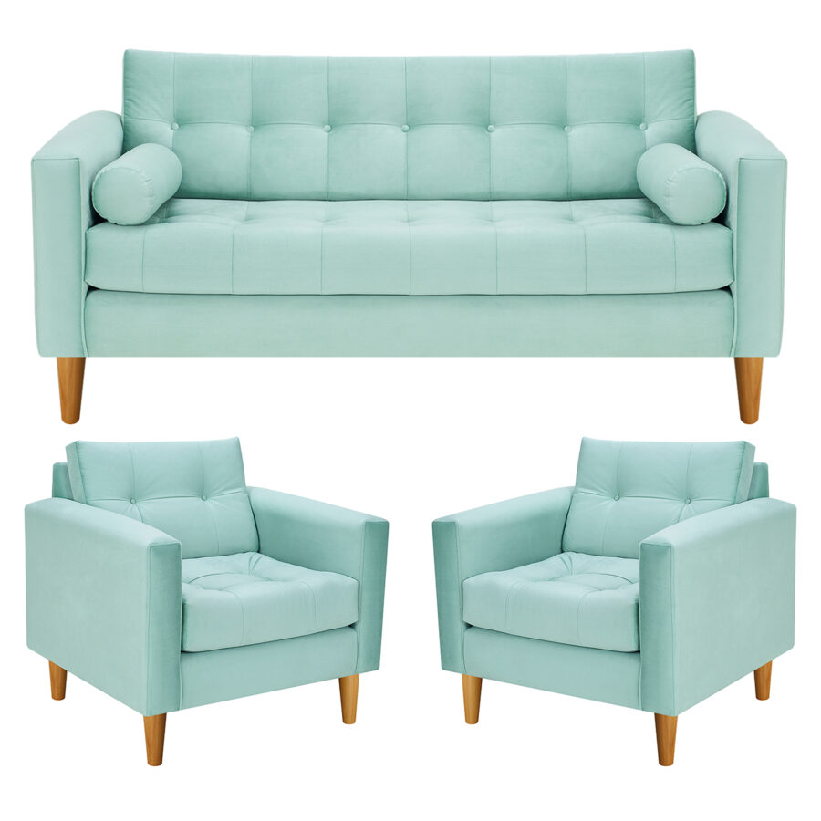 Sofa Retro 3C+1+1 Felpa 04