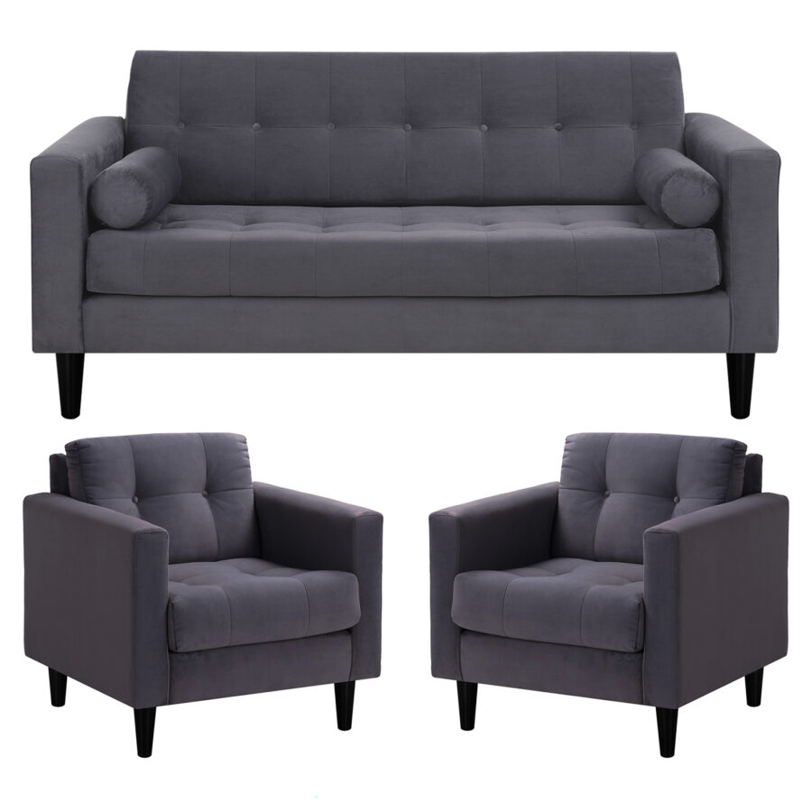 Sofa Retro 3C+1+1 Felpa 00