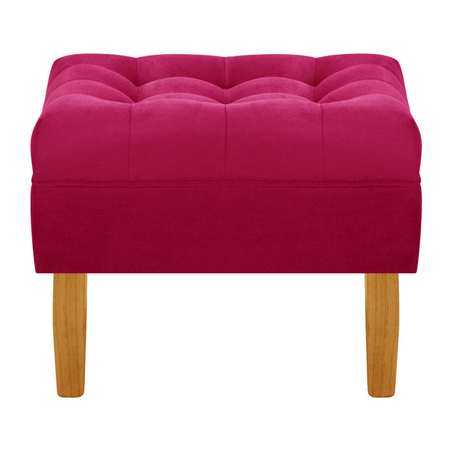 Pouf Wood 1C Felpa 04